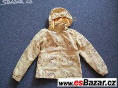 dívčí žlutá bunda