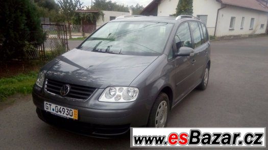 Touran 1.9TDI 74kW Trend 6rychlosti r.v. 2004 – fotografie 1