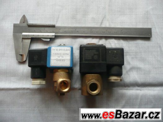 Nové elektromagnetické, solenoidní ventily 220V a 24V – fotografie 1