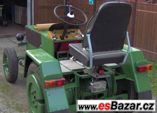 malotraktor domácí výroby – fotografie 2