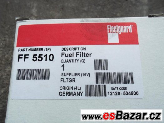 Palivový filtr na DAF XF 95 - EURO3 – fotografie 1