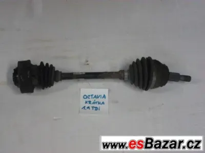poloosa kratka  Škoda Octavia, 1,9 TDI, 66 KW