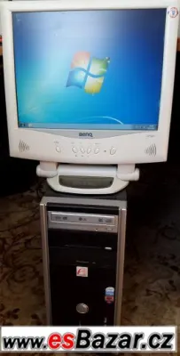 PC Stolní sestava (dvoujádro Pentium D)+ LCD 15" s repro