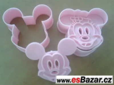 vykrajovátko marcipán modelína mickey mouse minnie