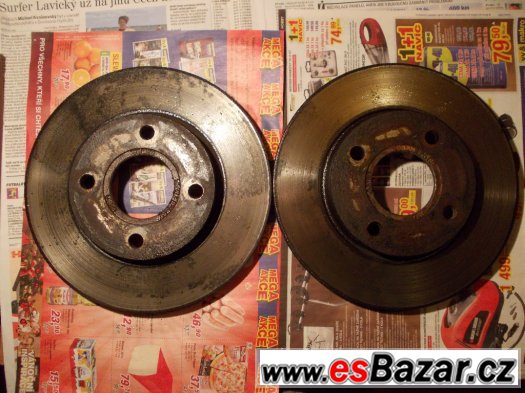 Brzdové kotouče průměr - 258 mm, tloušťka 21,8 mm. – fotografie 1