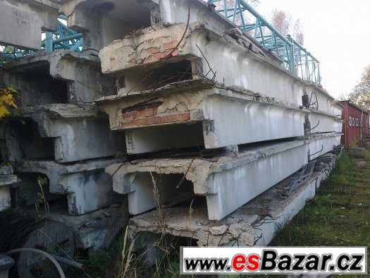 Železobetonové stropní nosníky TT – fotografie 1