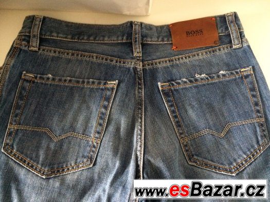 Luxusní džíny Hugo Boss originál – fotografie 5