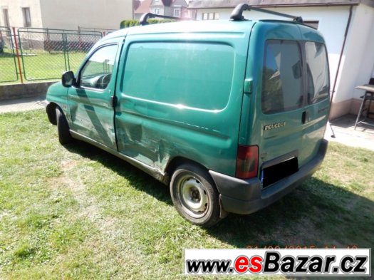 Peugeot Partner 1.9d  1996 eko placeno stk 2016/2 – fotografie 2