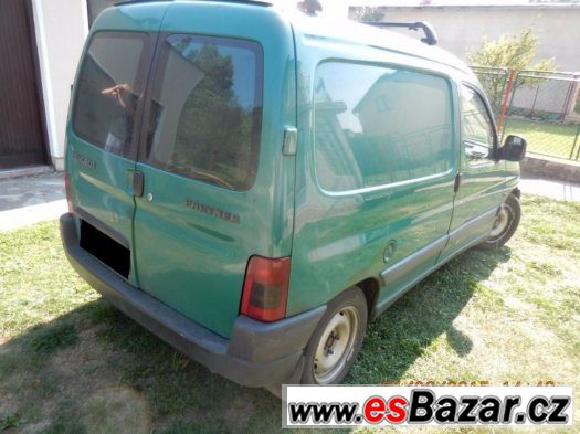 Peugeot Partner 1.9d  1996 eko placeno stk 2016/2 – fotografie 3