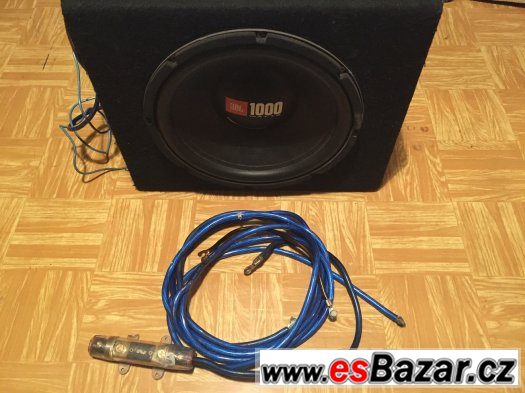 Subwoofer JBL 1000w + zesilovac – fotografie 5