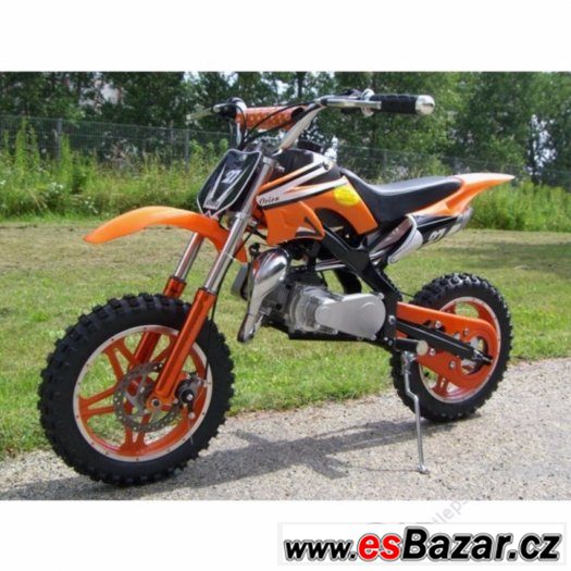 nová cross delta 49cc, benzín pro děti 4-7let – fotografie 3