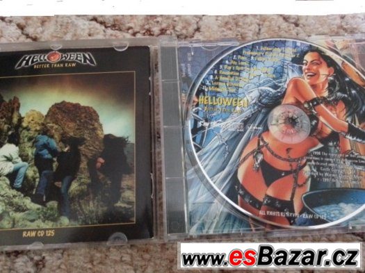cd helloween - ; better than raw ; cd v pořádku – fotografie 1
