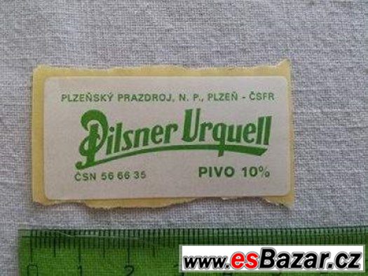 samolepky pilsner urquell - 50ks - http://mantalovzavinacsez – fotografie 1