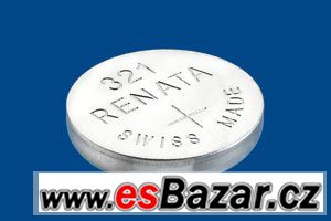 Knoflíkové baterie Renata 321 1.55V SR616 SW, NOVÉ – fotografie 2