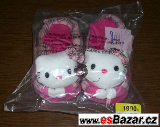 Hello Kitty bačkorky, nové – fotografie 4