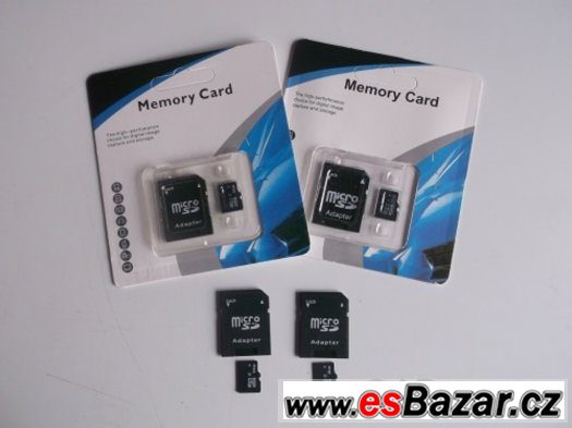 Paměťové karty 32GB, 64GB, 128GB – fotografie 1