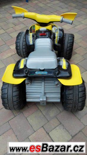 Elektrická dvourychlostní čtyřkolka Peg Perego – fotografie 3