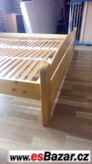 Prodám postel ,matrace pul rok staré 100/200 cm, – fotografie 2