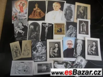 Sestava "obrázků svatých" 22Ks -11-