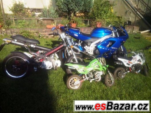 Prodám motorky Triumph, Sachs, Minicross – fotografie 2