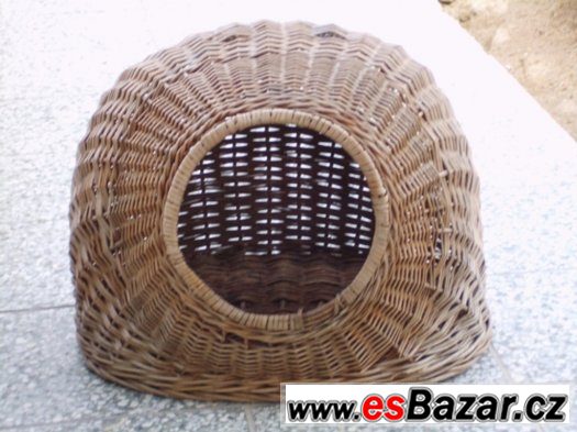 Proutěný košík pro pejska – fotografie 1