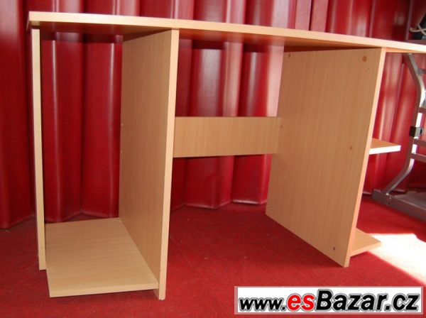 Stůl PC světlý buk 118x56cm – fotografie 2