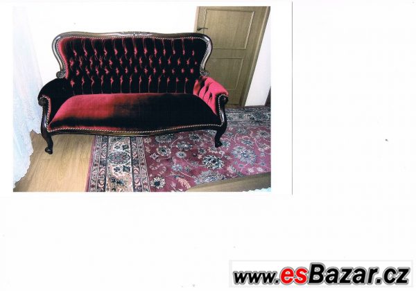 Sedací souprava z teakového dřeva – fotografie 1