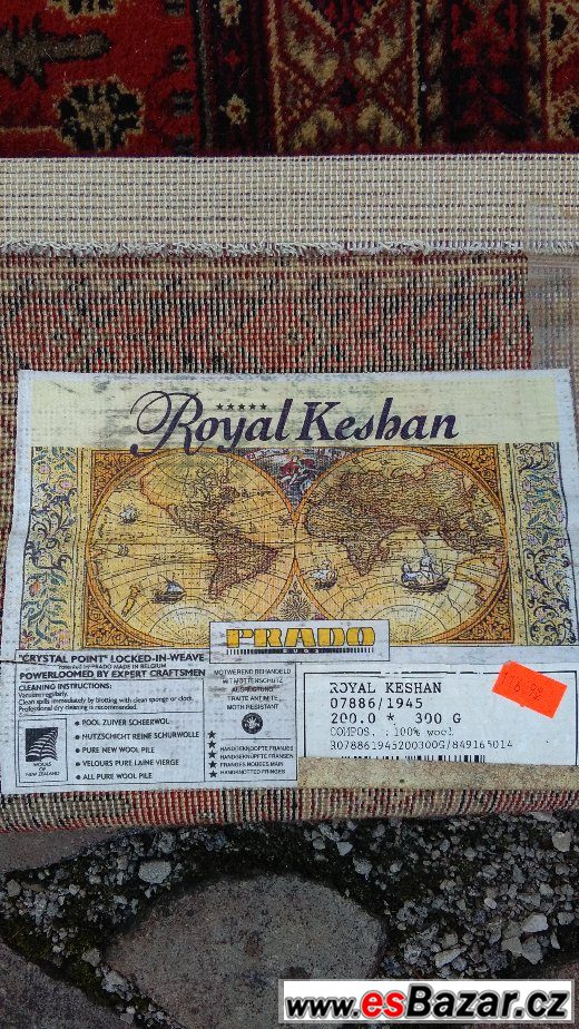 Koberec Keshan – fotografie 2