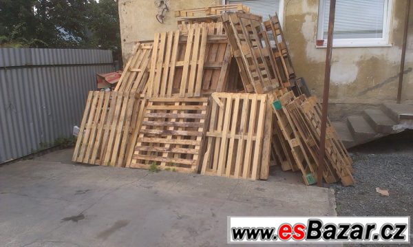 Prodám dřevěné palety a boxy – fotografie 3