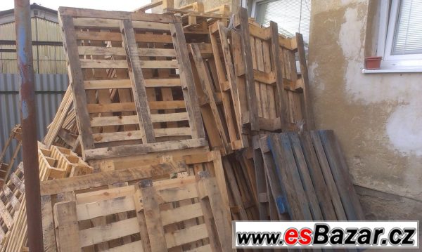 Prodám dřevěné palety a boxy – fotografie 4