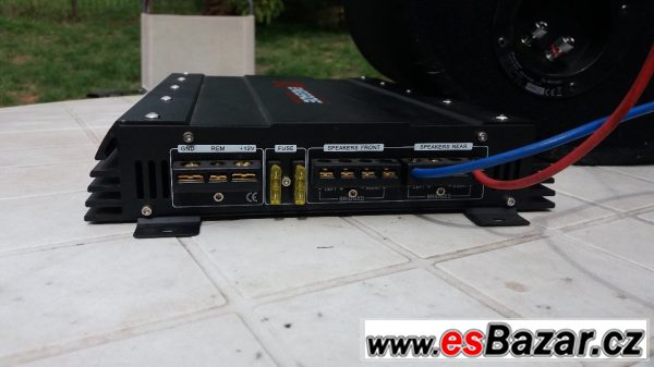 Subwoofer + zesilovač – fotografie 5