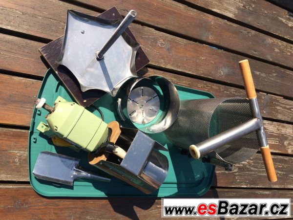Elektrický drtič ovoce, ruční lis a – fotografie 2