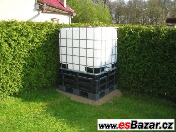 Barely na paletě v alu koši – fotografie 1