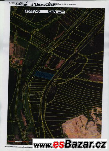 Prodám pozemky Lužná/hlavačov – fotografie 1