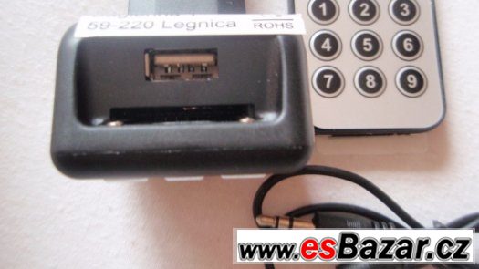 Bluetooth FM transmitter MP3 do auta s LCD 12V, nový – fotografie 3