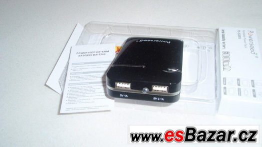 Přenosná Power Banka externí nabíječka na mobil, mp3, nová – fotografie 4
