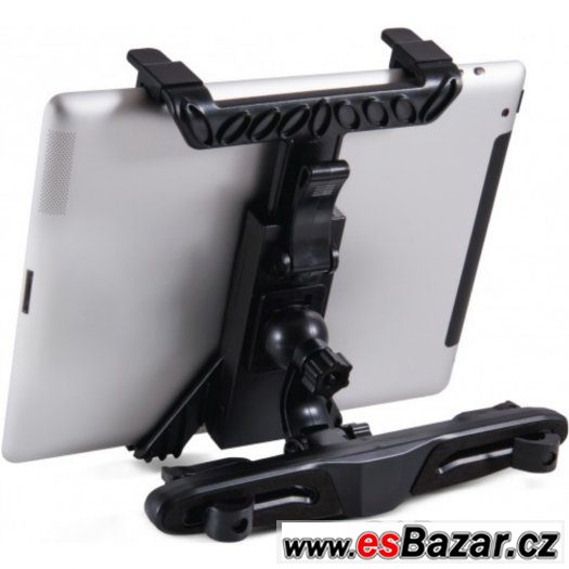 Držák tabletu 8"-15" palců do auta na opěrku hlavy, nový – fotografie 1