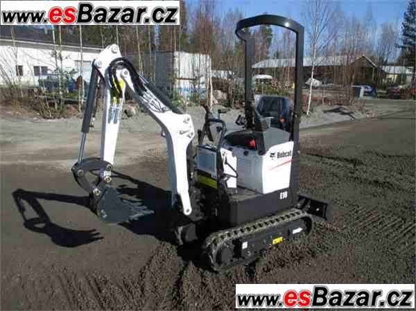 Bobcat E 10 bagr – fotografie 2