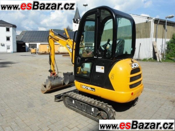 JCB 801v8 bagr – fotografie 2