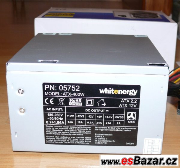 Whitenergy Zdroj ATX 2.2 / 400W  – fotografie 2