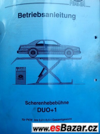 Zdviž Maha Duo+1 Hydraulic 3500kg – fotografie 3