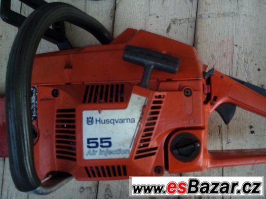 Motorova pila Husqvarna 55 – fotografie 1