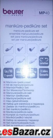 Manikůra a pedikůra set, PROFI kvalita , 2 druhy, nové – fotografie 2