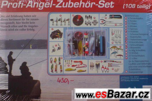 Háčky na ryby komplet set 33 ks – fotografie 2