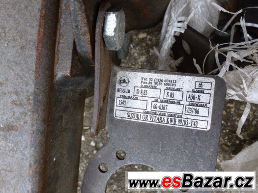 tažné zařízení suzuki grand vitara II, 2000 kg – fotografie 5