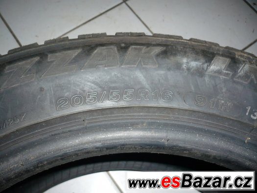zimní pneu Brigestone blizzak 205/55/16, 6,5 mm – fotografie 4