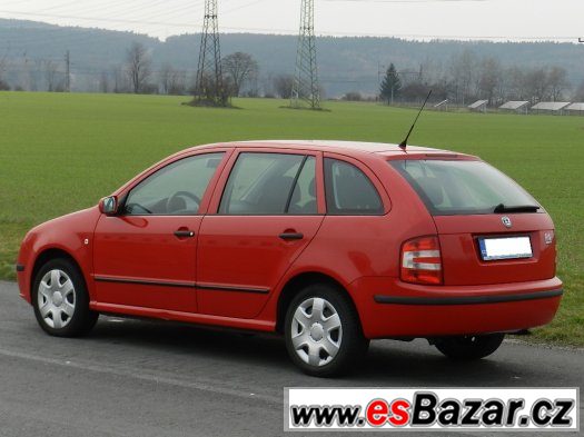 Škoda Fabia combi 1.4TDI r.v.2006 1majitel ČR klimatizace – fotografie 3