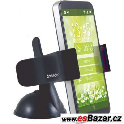Univerzální držák do auta s klipem na mobil, GPS, nový – fotografie 3