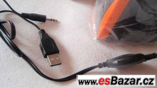 Přenosné reproduktory k notebooku 3,5 jack stereo 2.0 USB – fotografie 2