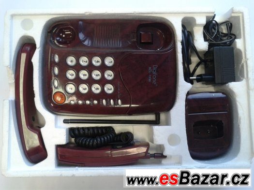 Set pevný telefon + bezdrátový telefon. – fotografie 1